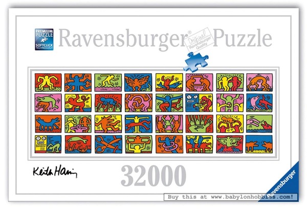 32000 St - Double Retrospect - Keith Harring (Door Ravensburger)