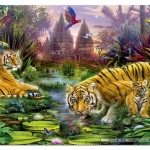 educa-puzzel-500-stuks-tijgers-aan-de-stroming-15516