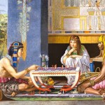 castorland-puzzel-1000-stuks-egyptische-schaak-spelers-alma-tadema-102778